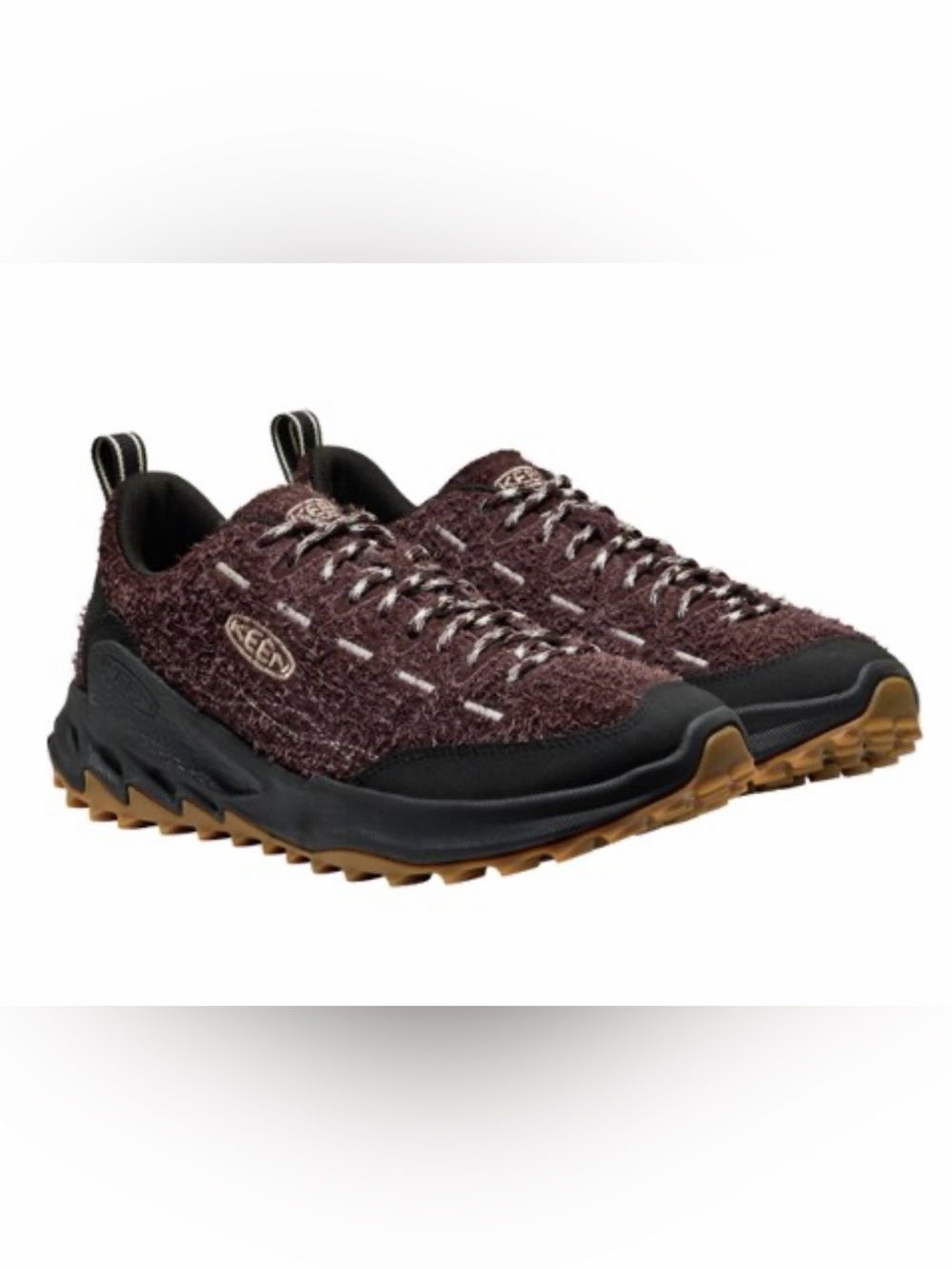 NEW Keen Jasper Zionic Low Hiking Trail Shoes Men’s Size 14  Java Birch Suede